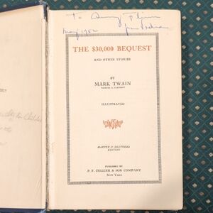 "The $30,000 bequest, and other stories" by Twain, Mark, 1835-1910